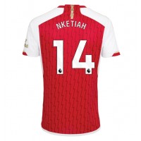 Dres Arsenal Eddie Nketiah #14 Domaci 2023-24 Kratak Rukav